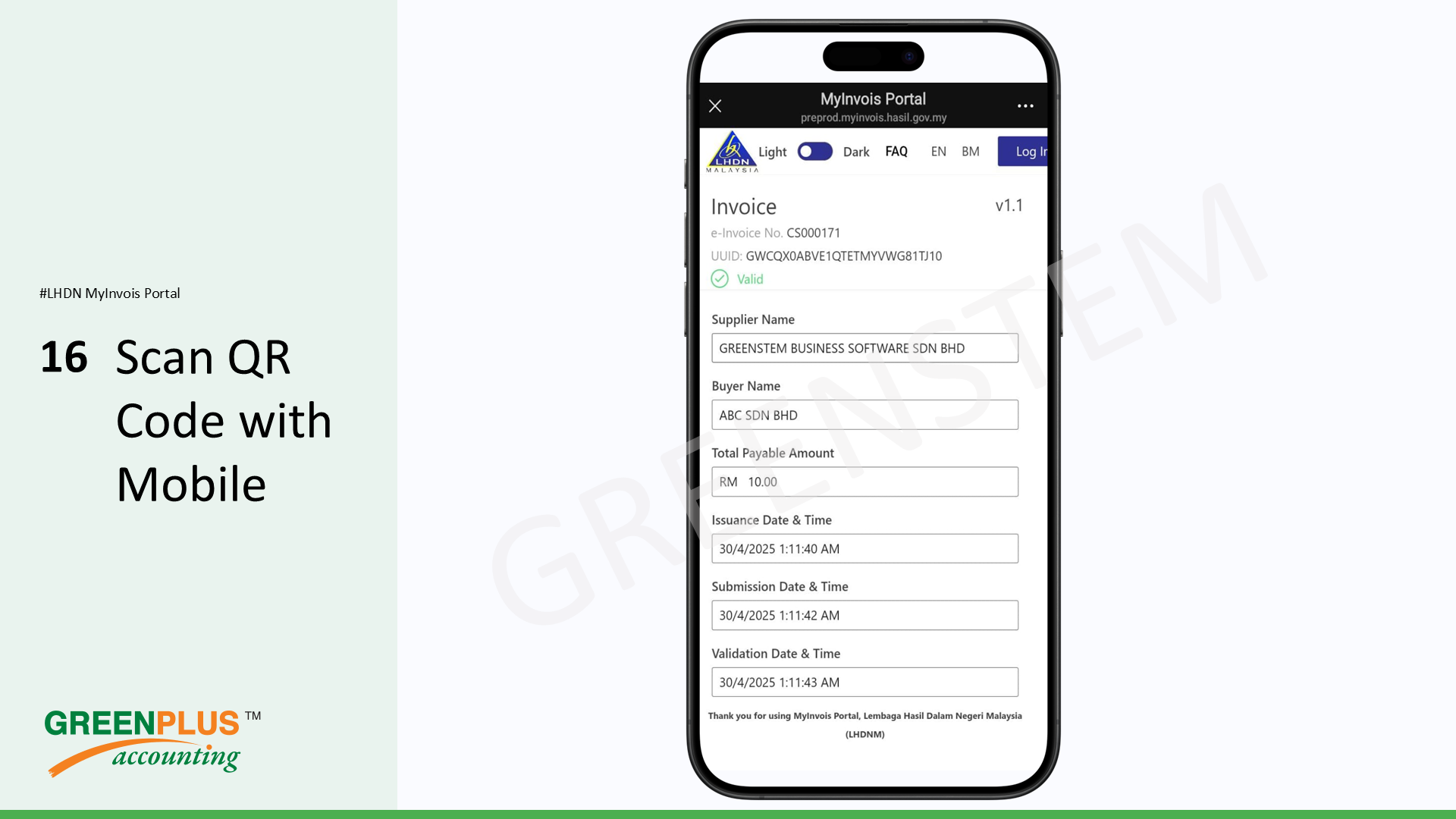 E-Invoice-In-Greenplus-System 133
