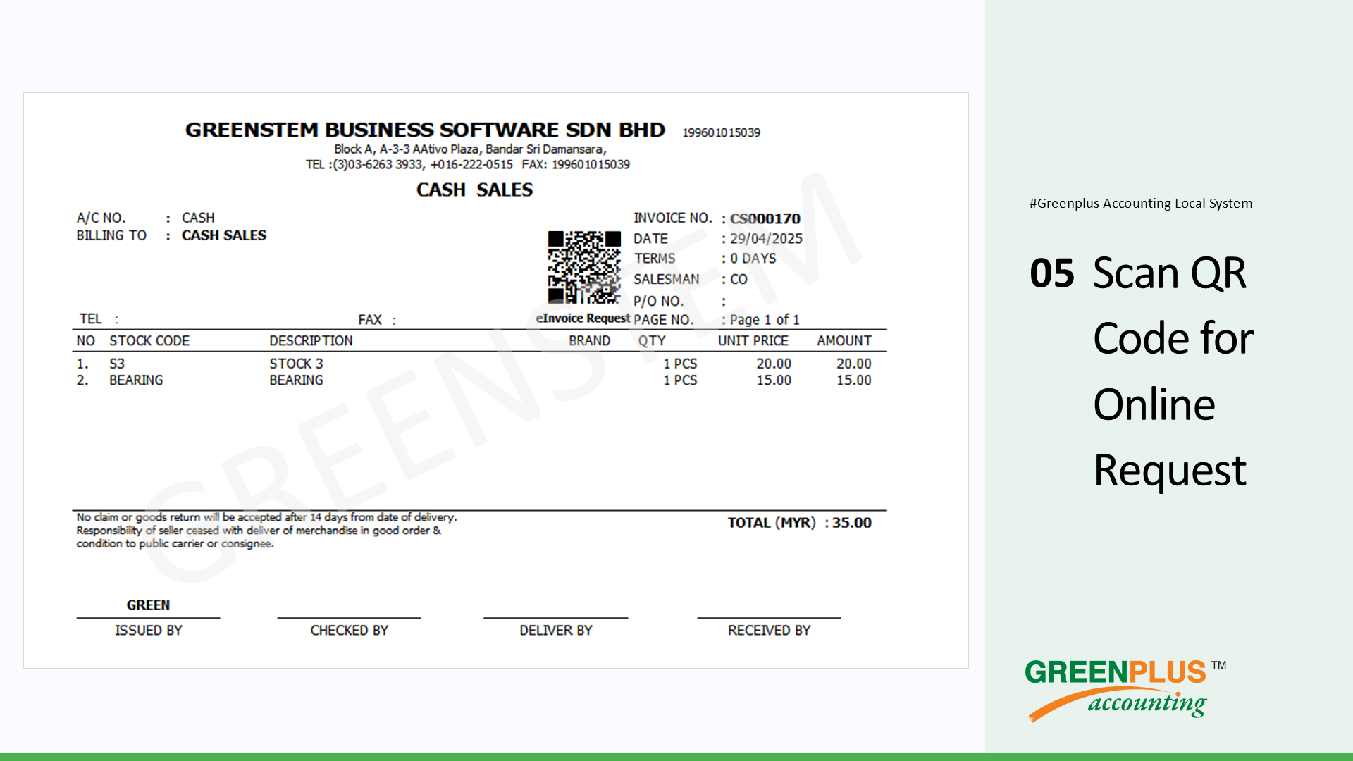 E-Invoice-In-Greenplus-System 149