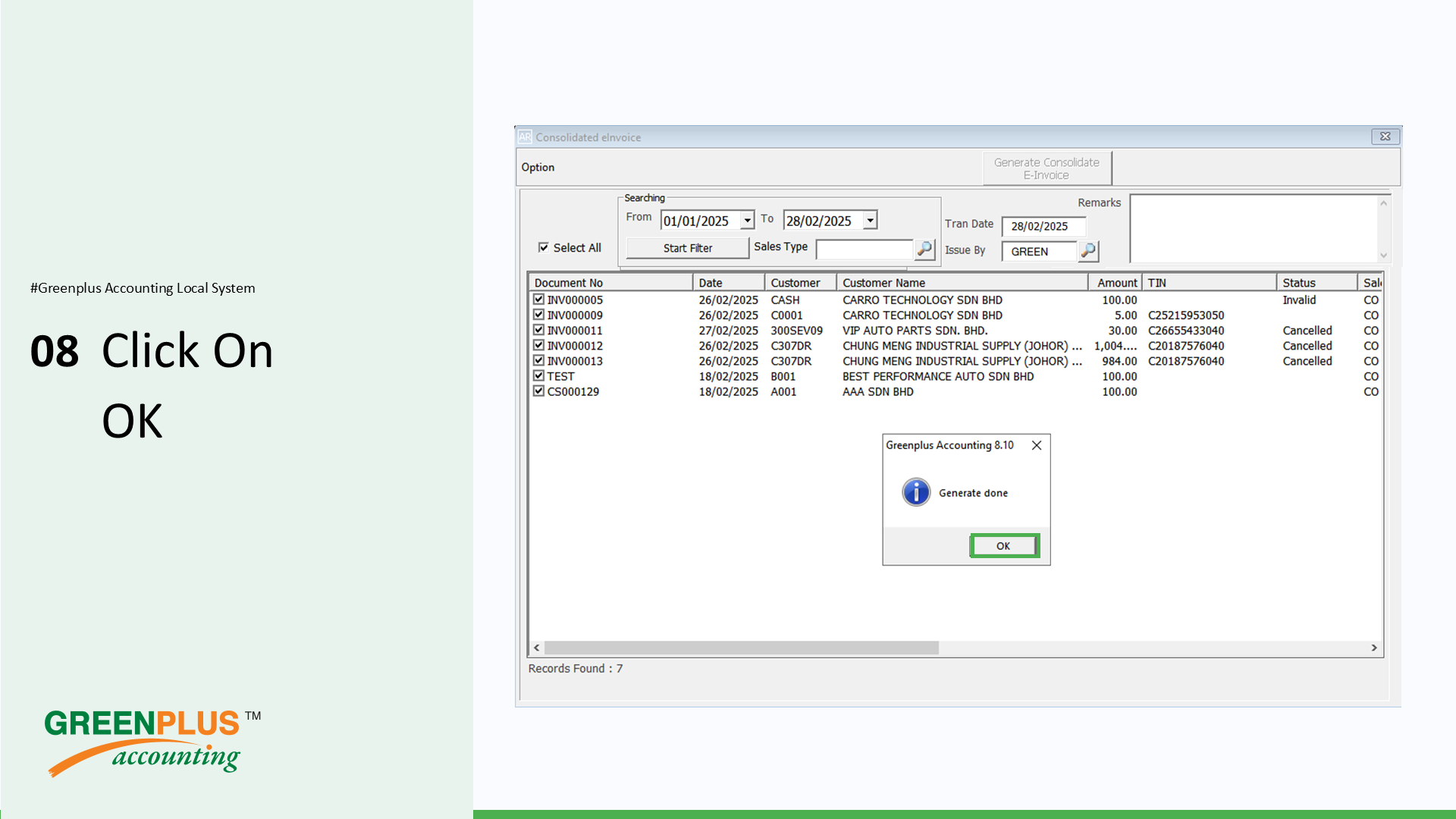 E-Invoice-In-Greenplus-System 220
