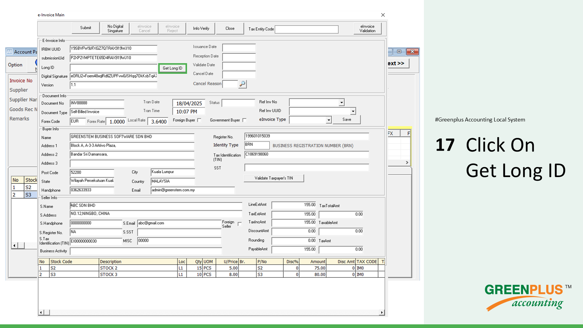 E-Invoice-In-Greenplus-System 310