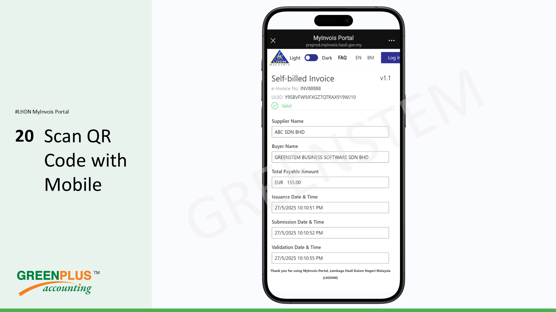 E-Invoice-In-Greenplus-System 313