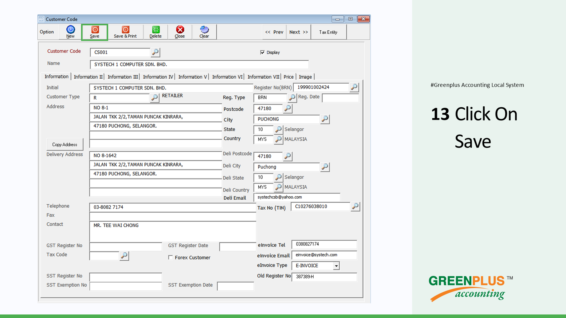 E-Invoice-In-Greenplus-System 35