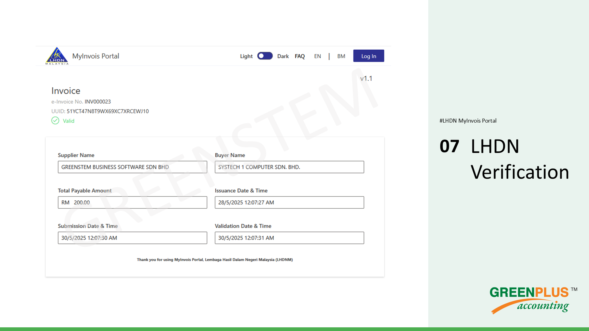E-Invoice-In-Greenplus-System 86