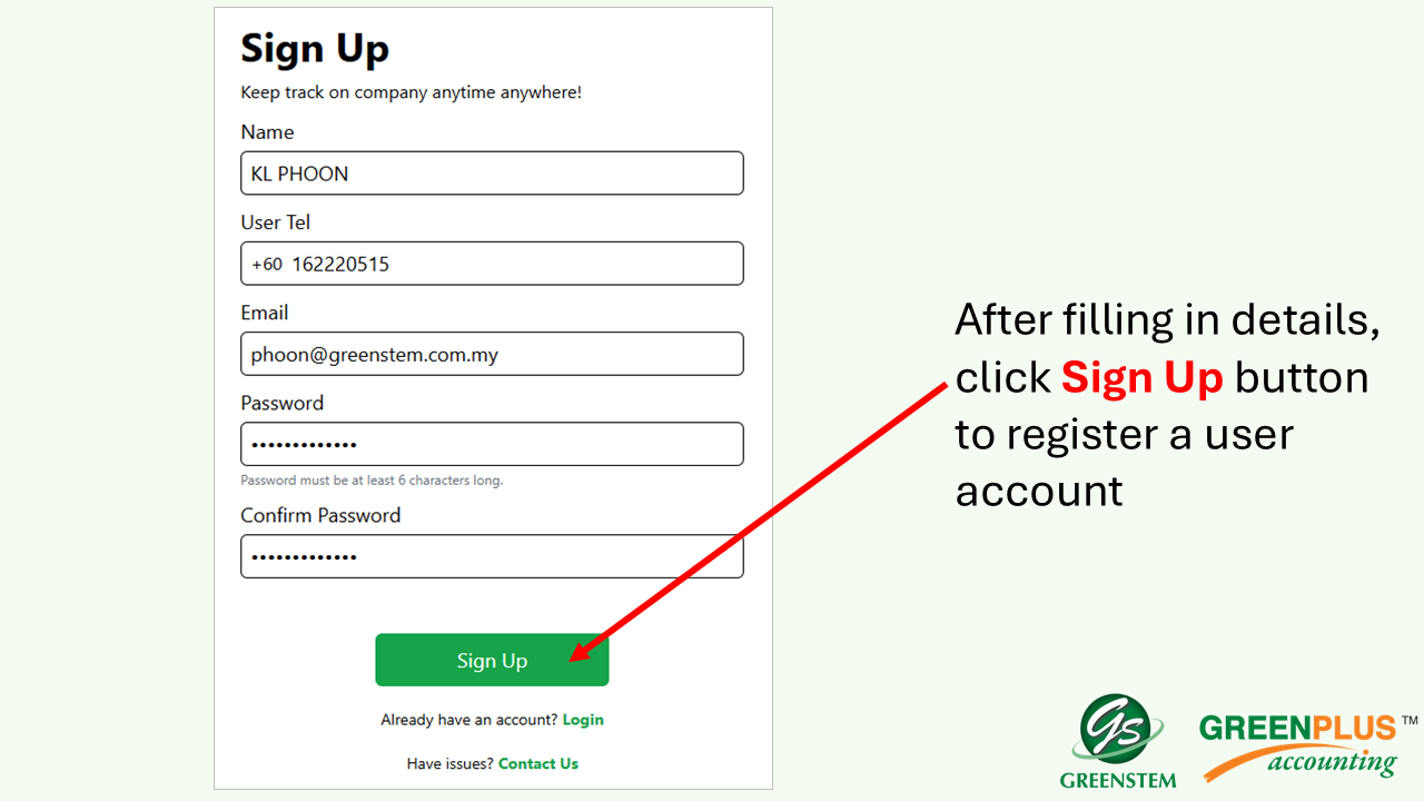 E-Profile Register 10