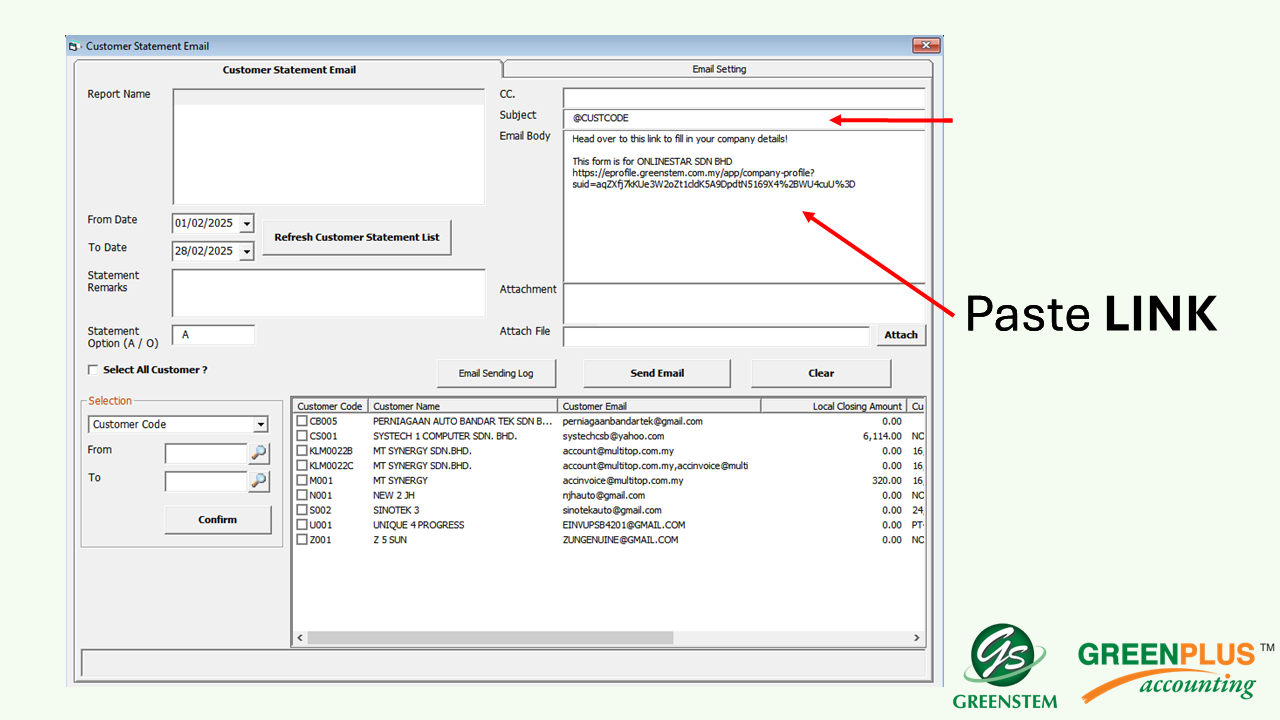 E-Profile Register 41