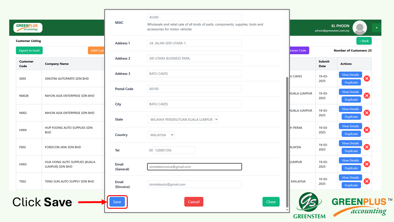 E-Profile Register 48