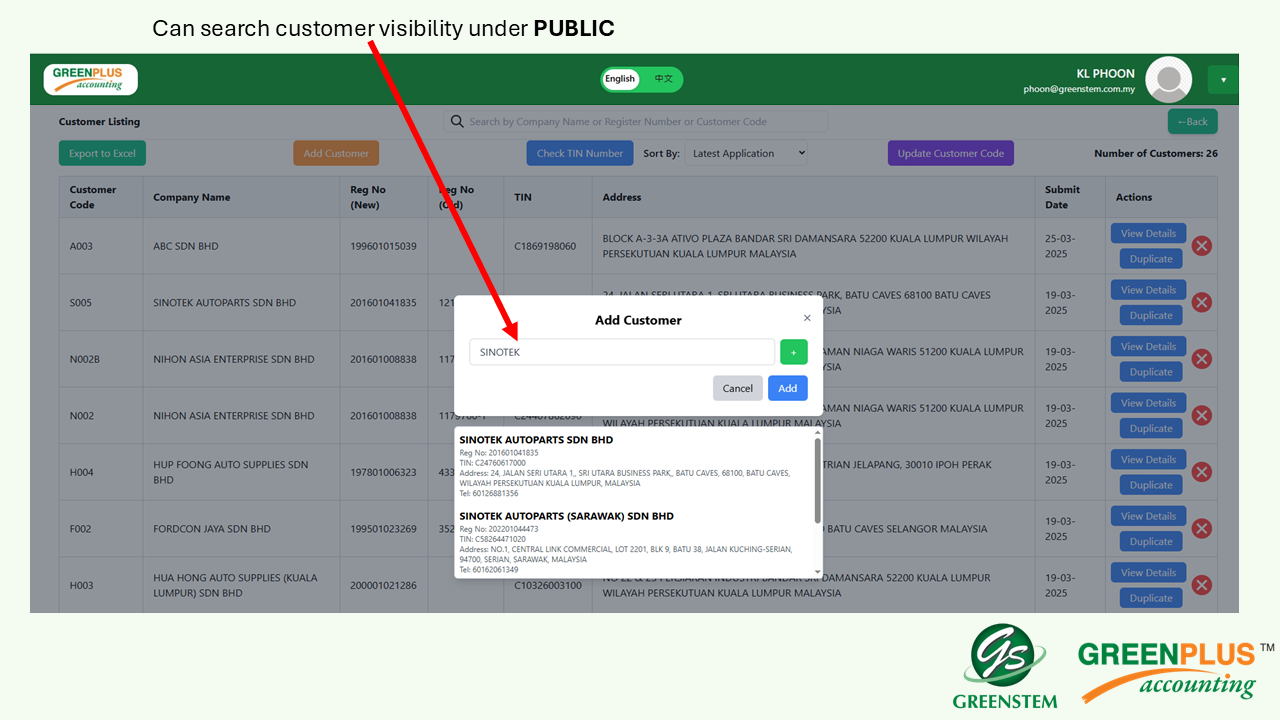 E-Profile Register 58