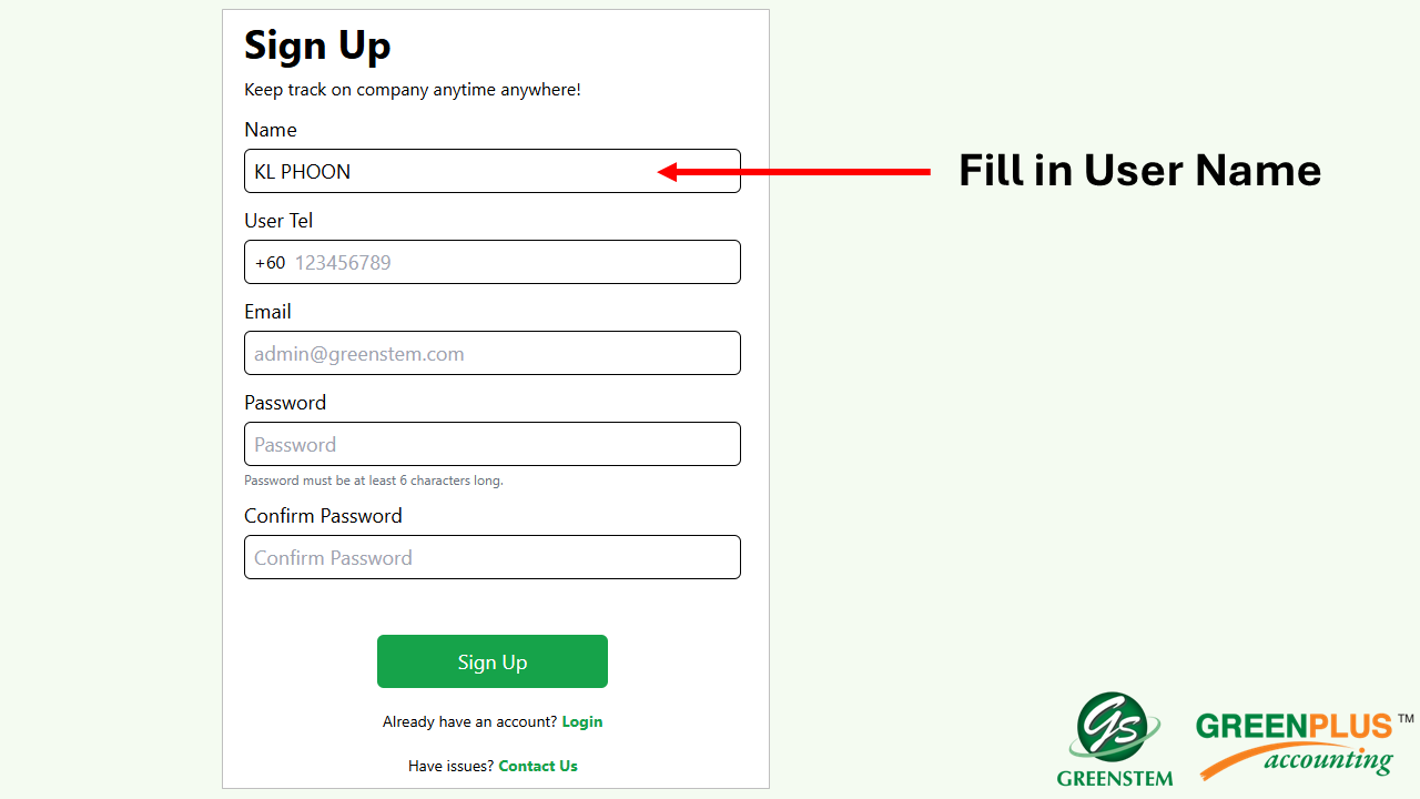 E-Profile Register 6