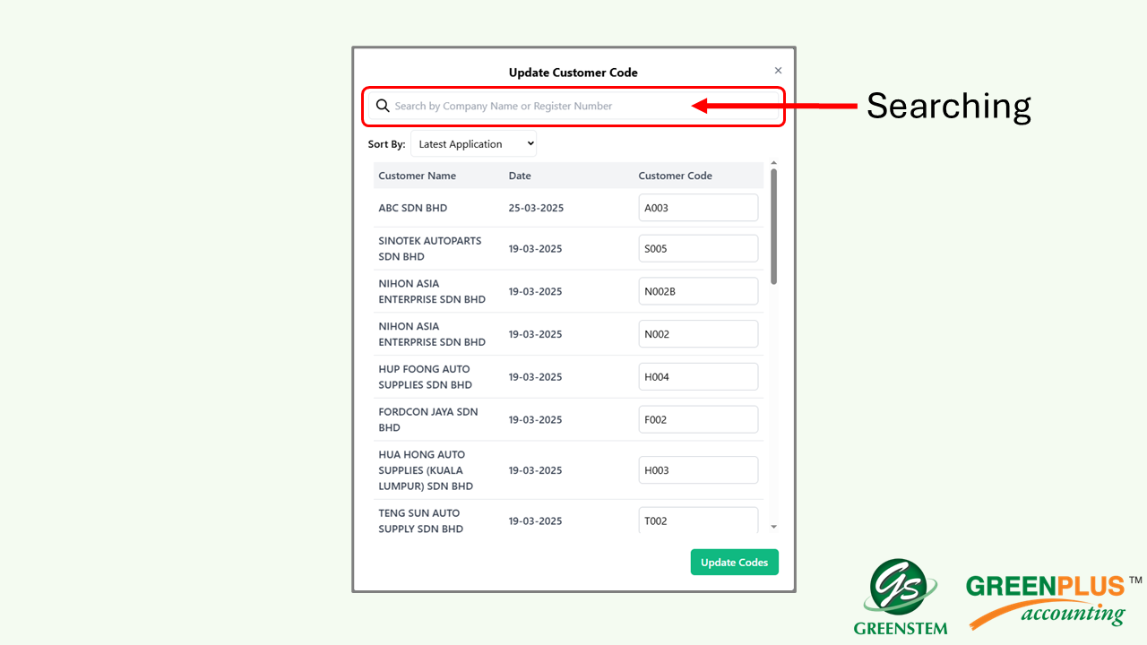 E-Profile Register 65