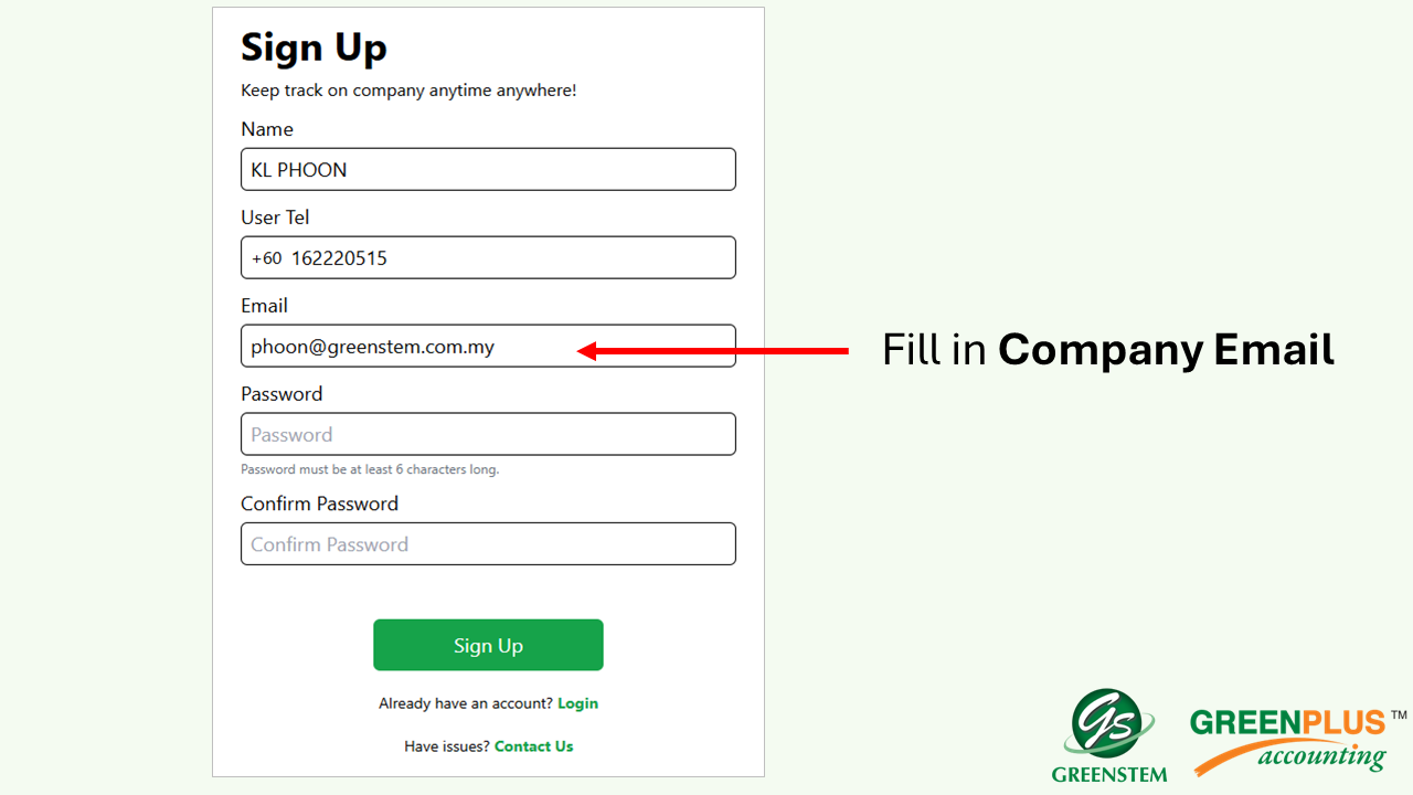 E-Profile Register 8