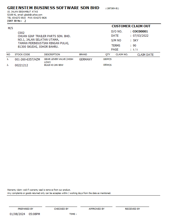 ClaimNoteReport11